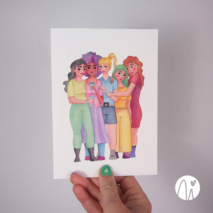 Best Friends Greeting Card