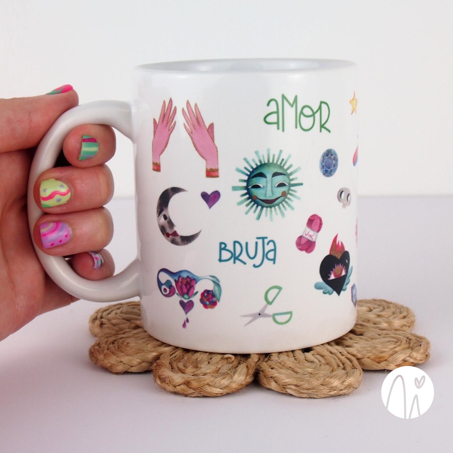 Magic glossy mug