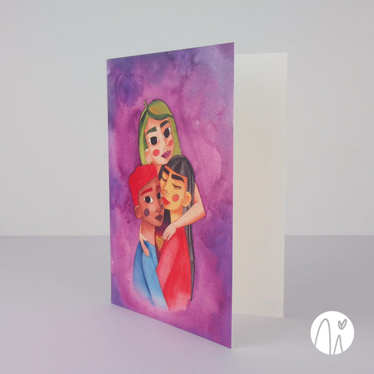Women's Day Greeting Card — Feminist Art Card
